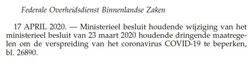 Flash Defensie Nr 6 - Verlenging en impact coronamaatregelen