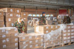 7 miljoen mondmaskers verdeeld via Defensie