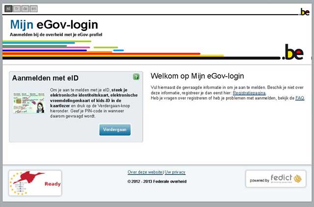 Mijn eGov-login