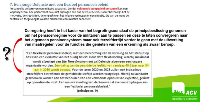 Jonge defensie - flexibel personeelsbeleid