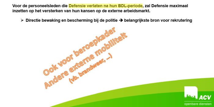 BDL - Externe mobiliteit