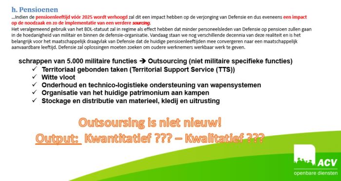 Pensioenen <> outsourcing