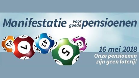 Manifestatie voor goede pensioenen